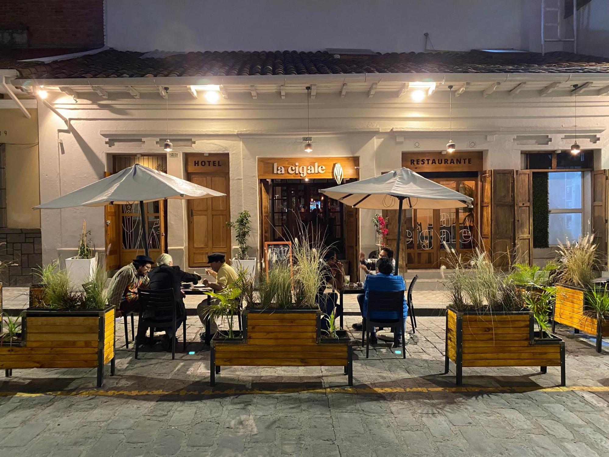 Hostal Restaurant La Cigale Cuenca Kültér fotó